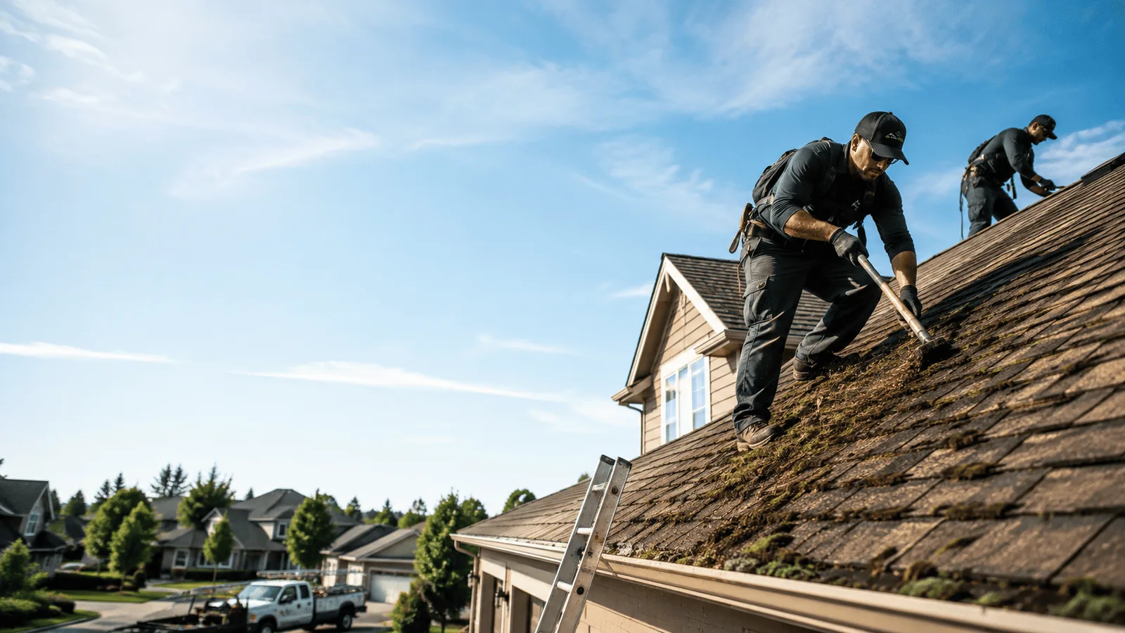 Roof Moss Removal in Cordell, OK near me